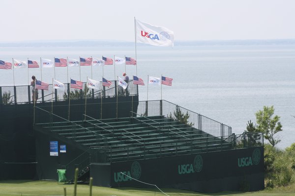 Scenes from the first day of practice rounds at the 68th U.S. Women's Open at Sebonack. CAILIN RILEY