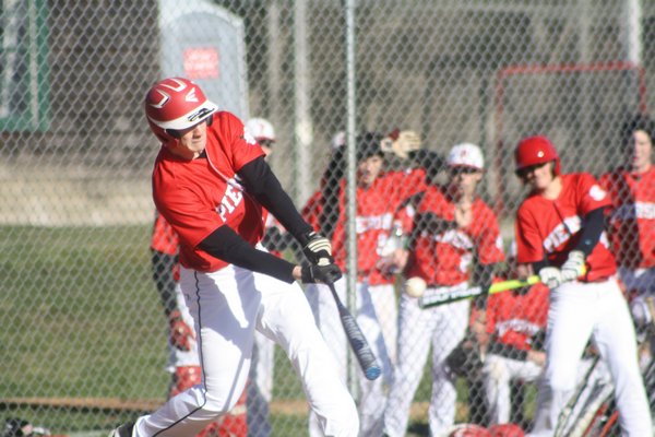 Steve Musnicki at the plate. CAILIN RILEY