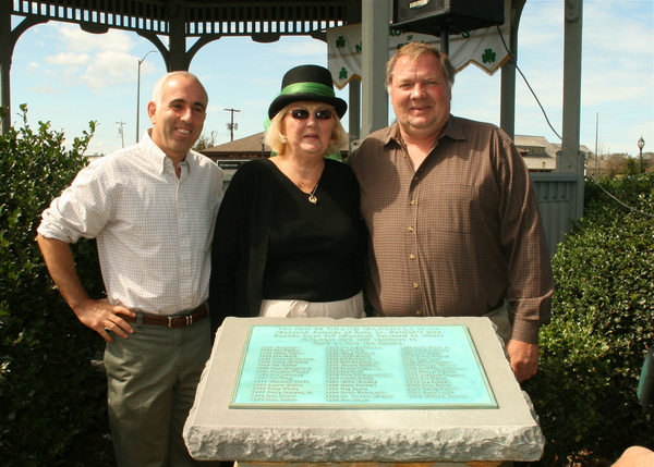  the grand marshal of the 2012 Montauk Friends of Erin St. Patrick’s Day Parade.