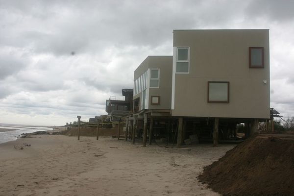 Southampton Town is lifting permit application requirements for depositing sand for rebuilding beaches and dunes.  MICHAEL WRIGHT