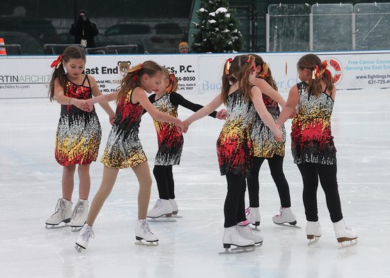 Buckskill Winter Club in East Hampton hosted the 4th Annual Skate-A-Thon for Katy’s Courage on Saturday