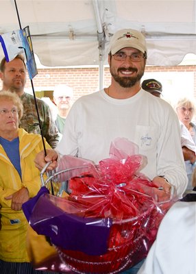 Tink Schultz was the overall chowder contest winner BY KYRIL BROMLEY