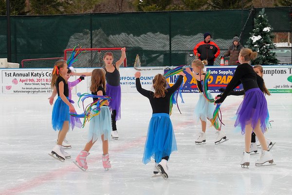 Buckskill Winter Club in East Hampton hosted the 4th Annual Skate-A-Thon for Katy’s Courage on Saturday