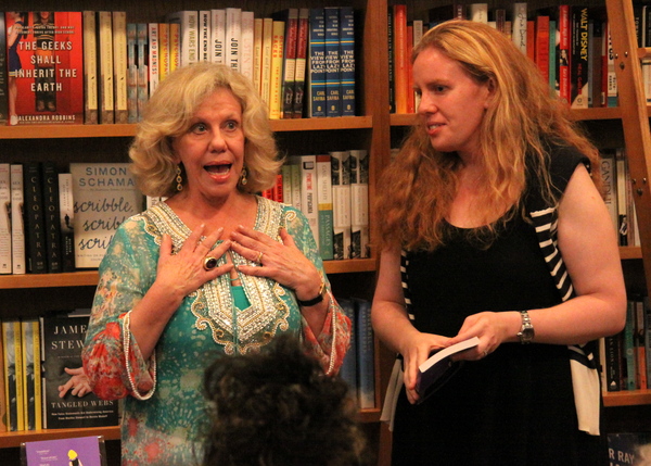 Author Erica Jong and her daughter Molly Jong-Fast spoke at  Bookhampton on Thursday