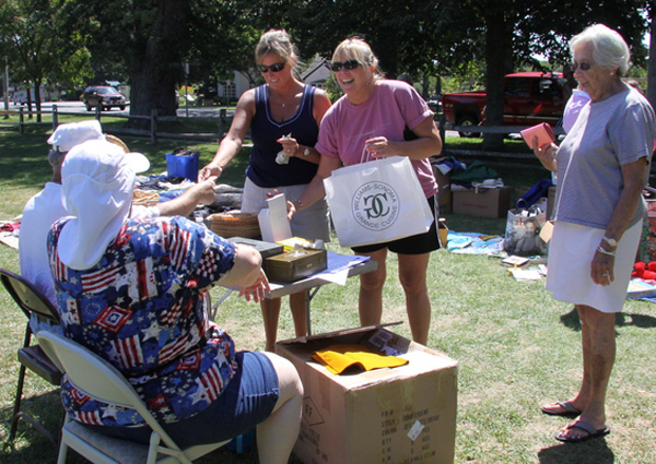 United Methodist Church of East Hampton held a Super Yard Sale Saturday at the American Legion grounds in Amagansett.