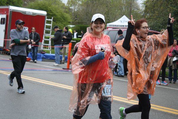  although the rain held off for the race. CAILIN RILEY