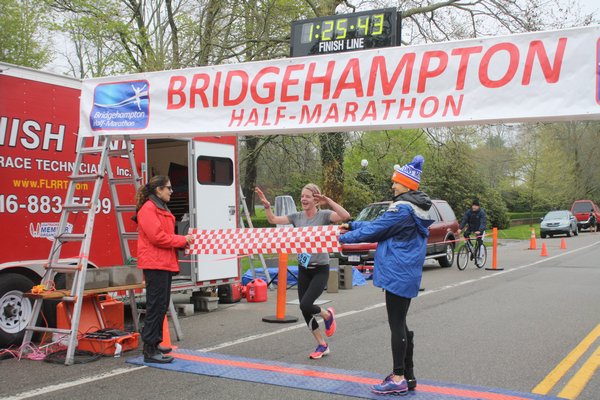  of Sag Harbor won the Bridgehampton Half Marathon for the second straight year