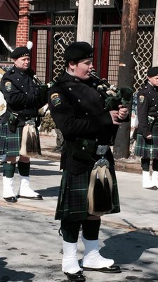  performs with Eastern Long island Police Pipes and Drums.