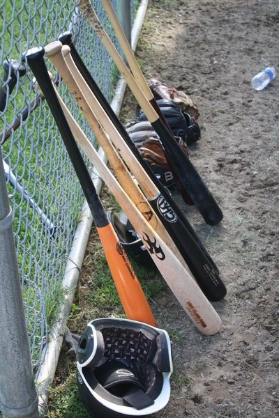 Scenes from opening day of the Hamptons Collegiate Baseball League at Mashashimuet Park in Sag Harbor on Sunday. CAILIN RILEY