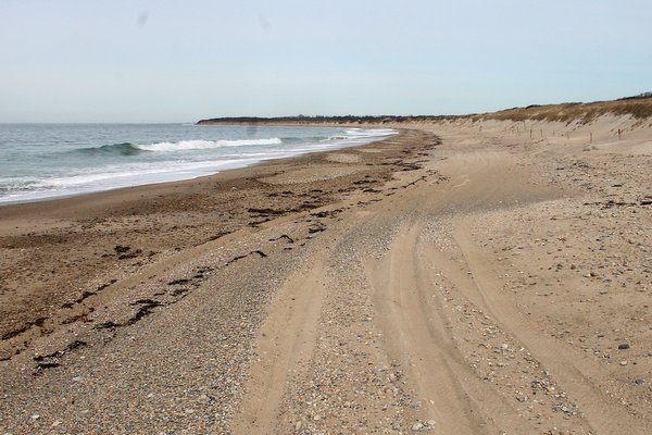 The Suffolk County Parks campsites near Shagwong Point in Montauk. KYRIL BROMLEY
