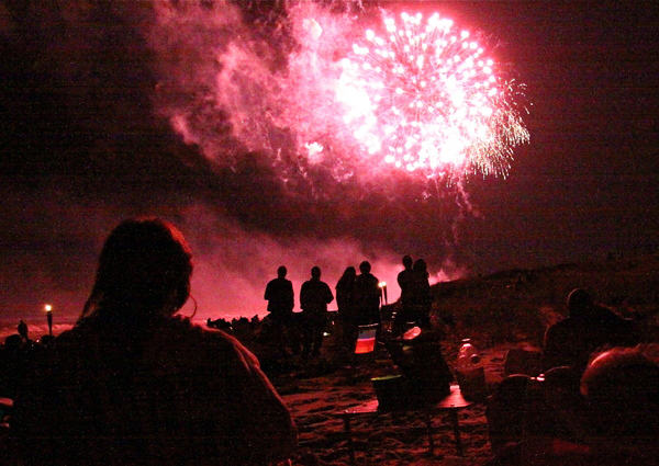 Main Beach fireworks on Saturday