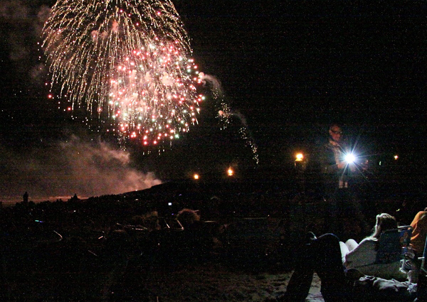 Main Beach fireworks on Saturday