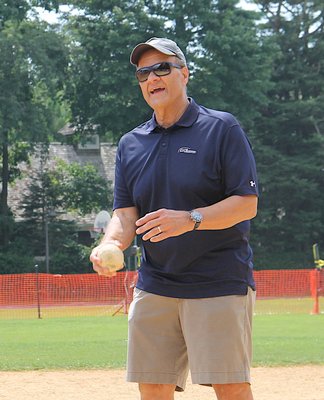 The 68th annual Artists & Writers Softball Game took place in Herrick Park on Saturday. KYRIL BROMLEY