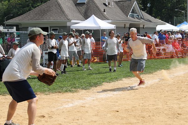 The 68th annual Artists & Writers Softball Game took place in Herrick Park on S