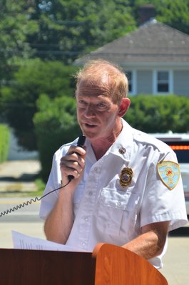The Bridgehampton Fire Department officially added five new vehicles to its fleet with a 