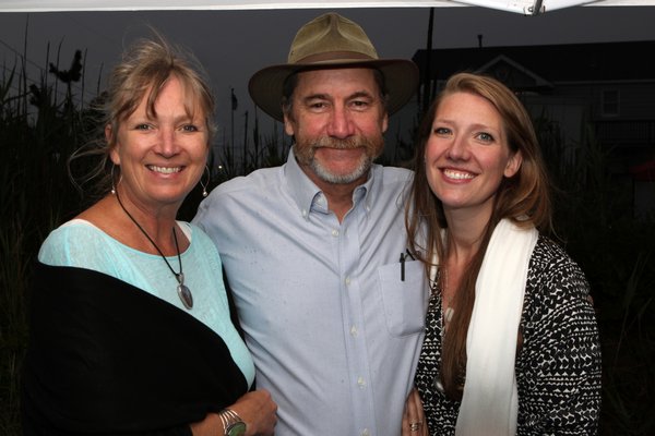  Debbie and Richie Sottsanti Jr. at the Moriches Bay Project's inaugural Oyster Fling fundraiser on Saturday