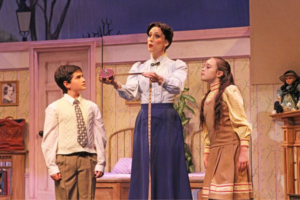 Thea Flanzer as Jane Banks in the Gateway Playhouse's production of Mary Poppins. COURTESY THEA FLANZER