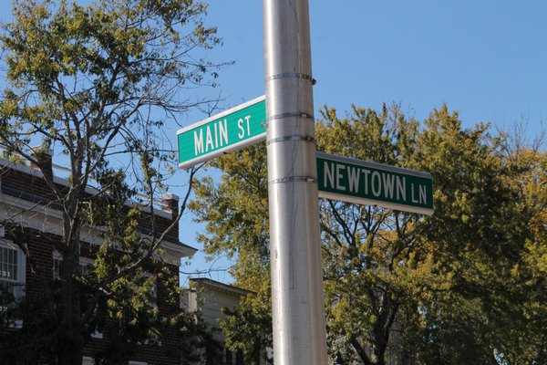 East Hampton Town will hold a hearing on renaming Main Street in Northwest Woods. KYRIL BROMLEY