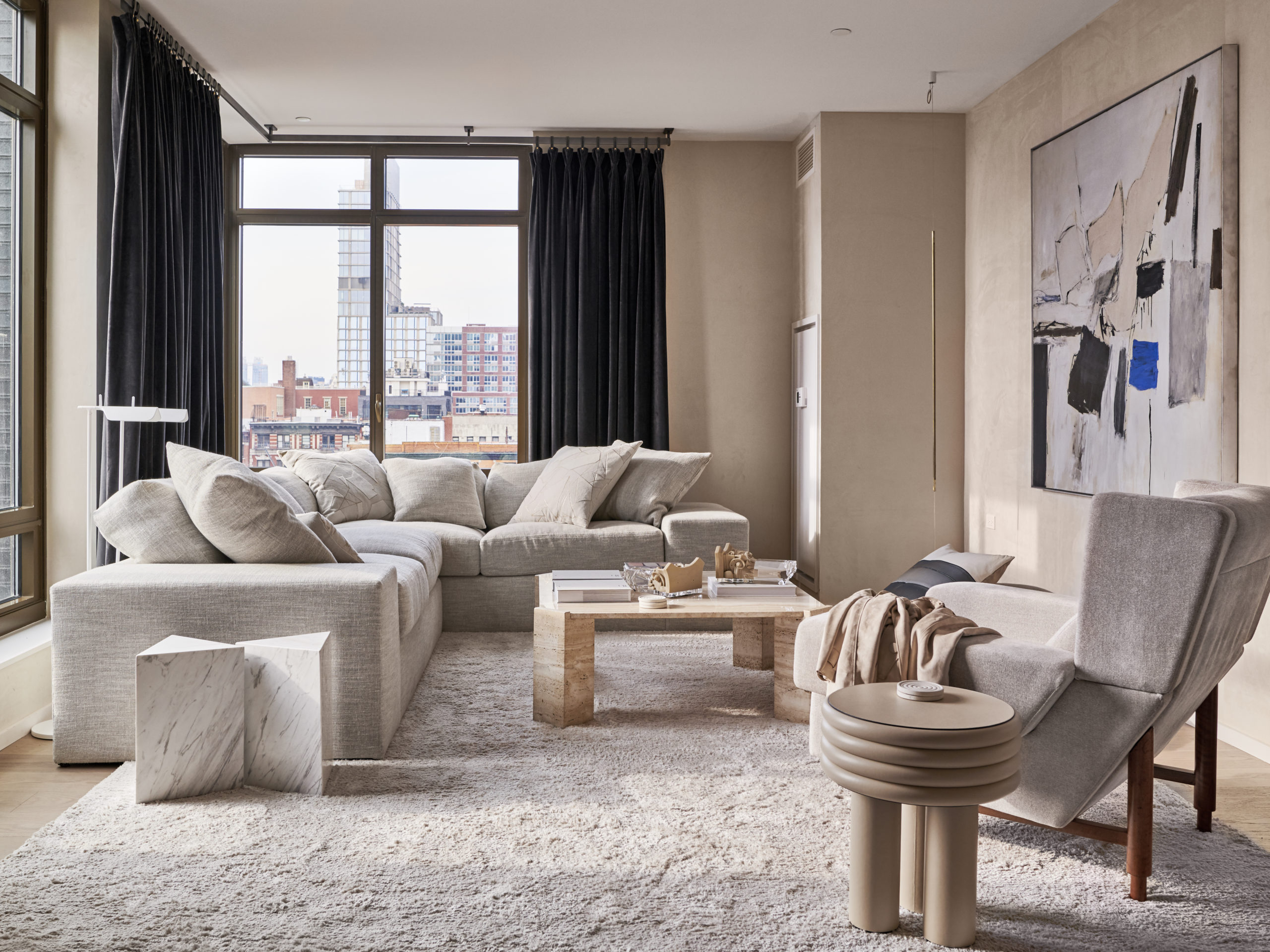 A Manhattan apartment designed by Timothy Godbold.