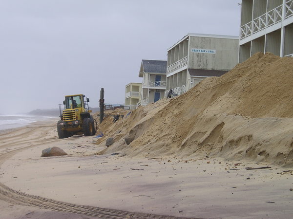 The ocean beach in Montauk on Thursday. VIRGINIA GARRISON