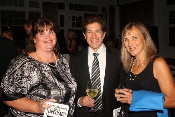 Sal and LisaMarie Paulino at Peconic Bay Medical Center’s 2013 Benefit in Black and White held at the Westhampton Country Club on Frida