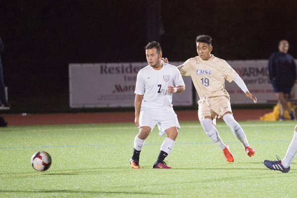 Hampton Bays grad Kevin Quintero has been enjoying his time at St. Joseph's College in Patchogue. COURTESY ST. JOSEPH'S COLLEGE