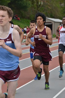 The Southampton boys track team competed at the North Shore Invitational on Saturday. RICCI PARADISO