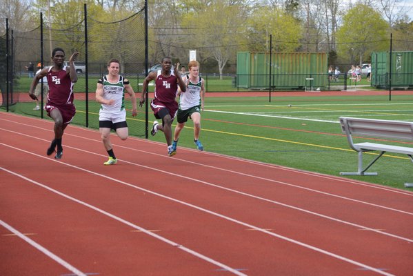 600-meter racewalk at the Loucks Games this past weekend. SUBMITTED PHOTO