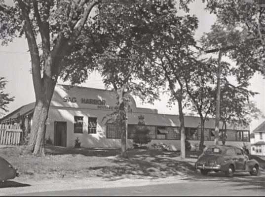 Sag Harbor Industries on Bay Street.  COURTESY NATIONAL ARCHIVES