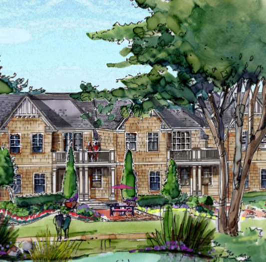 A rendering of Country Pointe at Southampton Village.