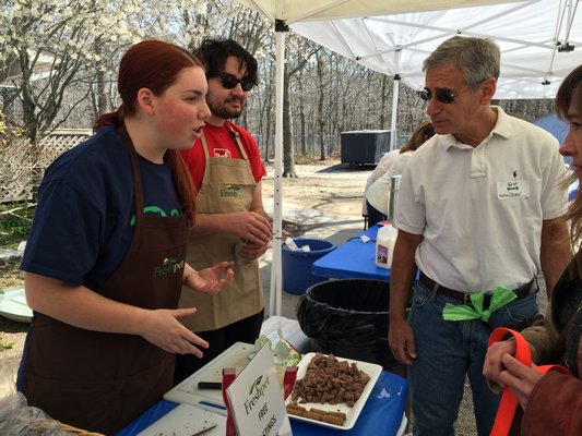  at the Animal Rescue Fund of the Hamptons 40th Anniversary celebration on Saturday. LAURA WEIR