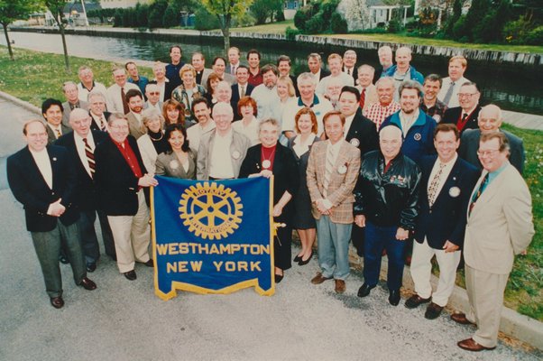 Bob and Nancy Knotoff have been devoted Westhampton Rotarians for 50 and 30 years