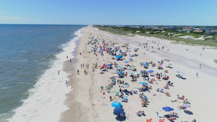Westhampton Beach Village officials and members of the Greater Westhampton Chamber of Commerce are funding a $12
