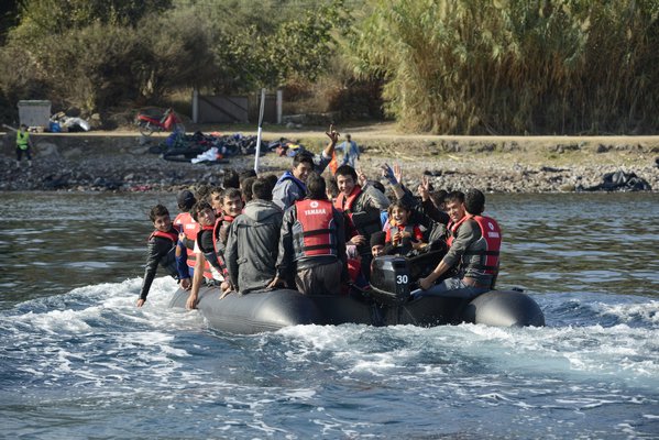 Greece to document the mass migration of refugees. DOUG KUNTZ