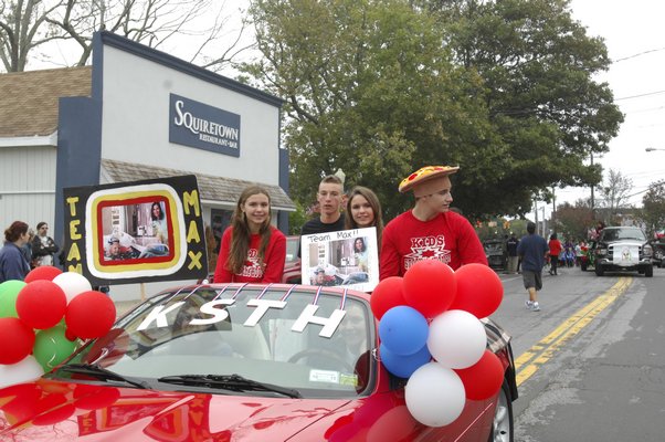 Kids Stock the House in the San Gennaro parade on Saturday.
