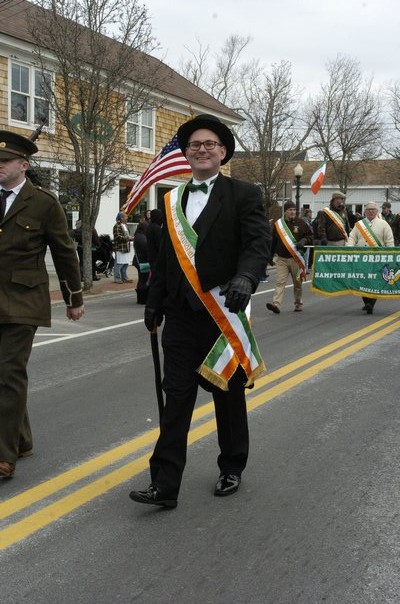 The Hampton Bays St. Patrick's Day Parade was held on Saturday morning.  DANA SHAW