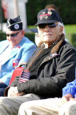 Navy World War II Veteran Lt. Warren Hamer.