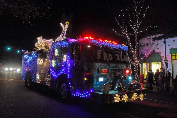 The Southampton Fire Department took the trophy for best truck with their take on 