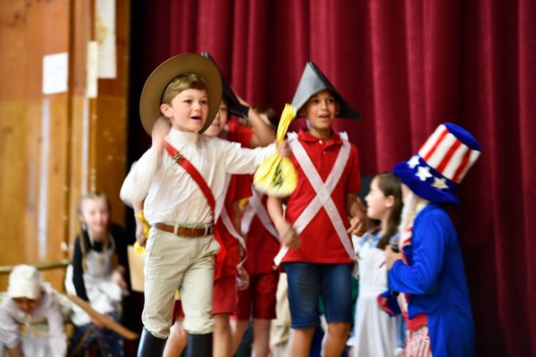 The Southampton Elementary School fourth grade students presented the program 