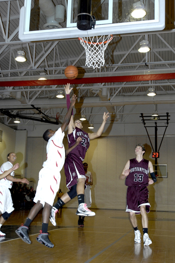 The fourth-seeded Southampton boys basketball team lost