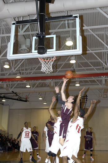  at top-seeded Center Moriches in the Suffolk County Class B semifinals on Tuesday night. DANA SHAW