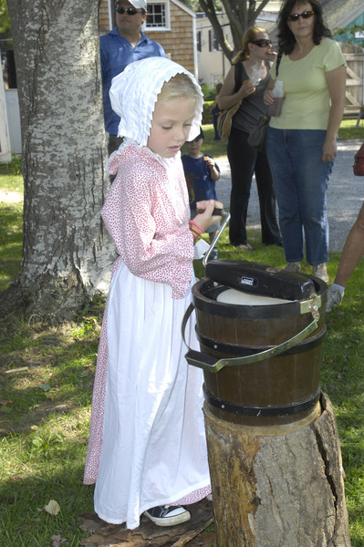 The 2010 Harvest Festival at the Southampton Historical Museum.
