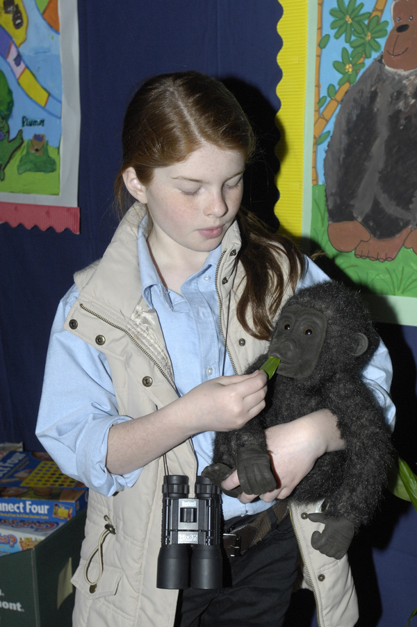 Shannon Sloane as Dian Fossey.