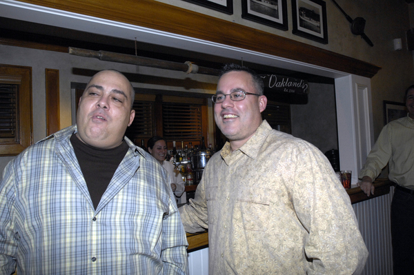 Christine Flynn and George Leeman at the Hampton Bays Booster Club's fifth annual Winterfest