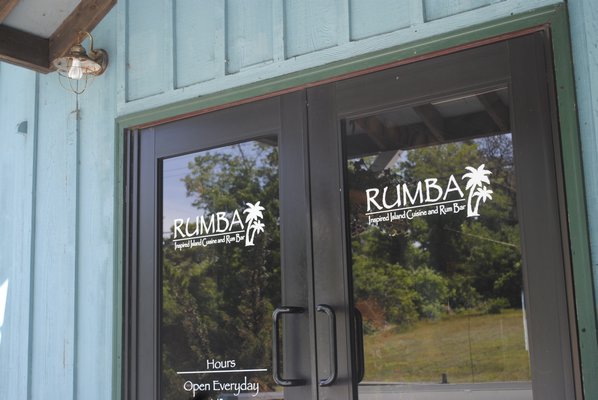 The logo for Rumba Rum Bar in Hampton Bays. AMANDA BERNOCCO