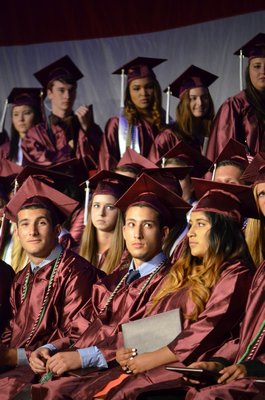 The 122nd senior class of Southampton High School graduated on Friday night. BY ERIN MCKINLEY