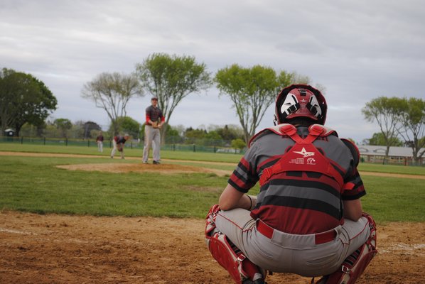 Southold starting pitcher Dylan Clausen threw a complete-game shutout striking out 10 while giving up three hits in Southold's 7-0 victory on Monday. DANIELA DETORE