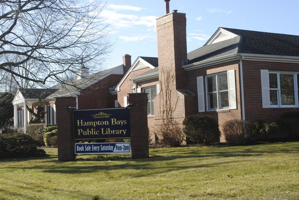 The Hampton Bays Library Board of Trustees is asking taxpayers to approve a nearly $10 million bond referendum to renovate the Ponquogue Avenue facility. AMANDA BERNOCCO