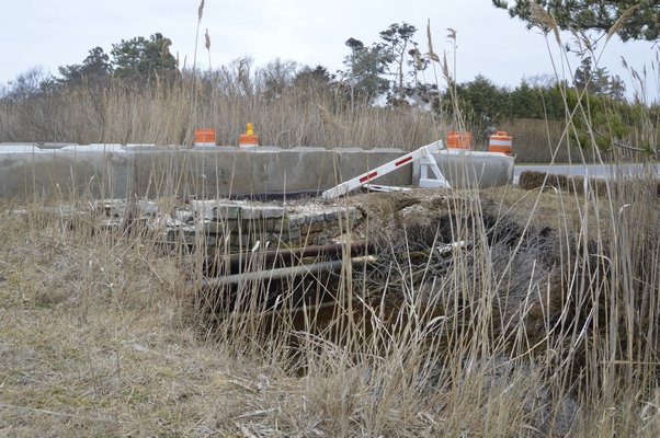 Southampton Village will go out to bid this week for a project on the culvert at the corner of Halsey Neck and Meadow Lanes