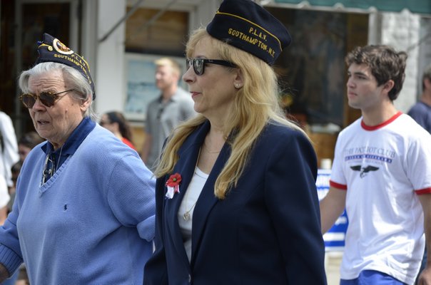 Southampton Village celebrated Memorial Day on Monday with a parade and memo